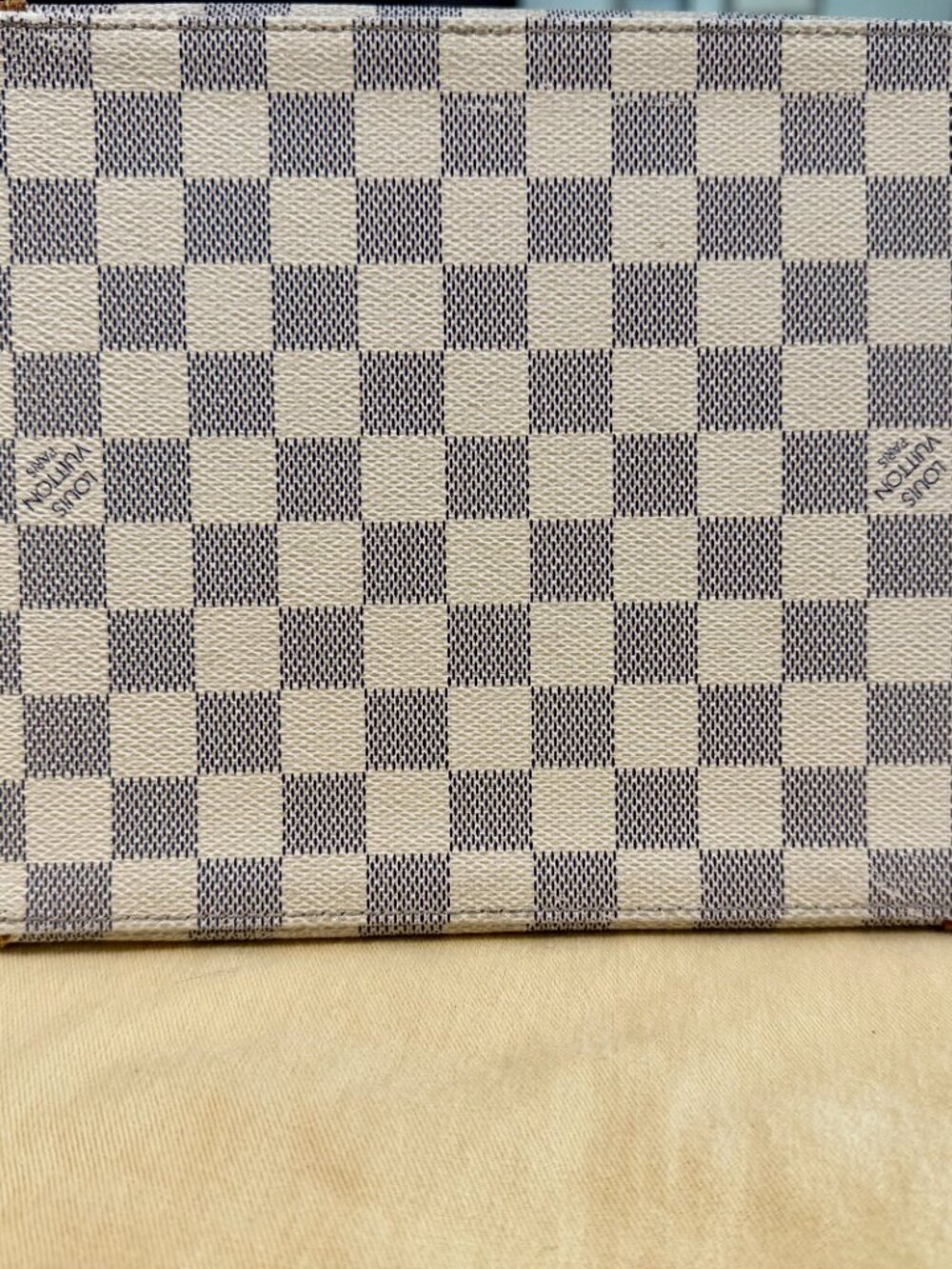 Louis Vuitton Hampstead PM Damier Azur Tote Bag | CheckCheck COA Included - Picture 4 of 16